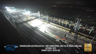 Comunicazioni 60/1200/0,040 int. 4000 connessione linea MI-VE nuova linea AVAC
